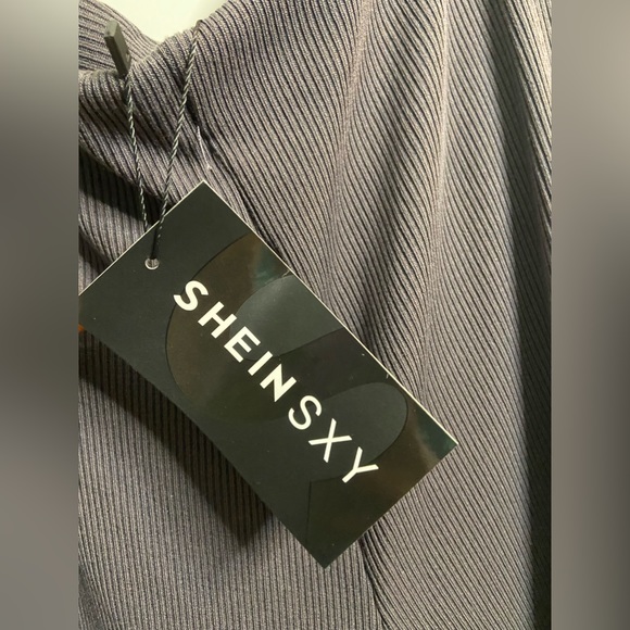 NWT Ruched Rib Knit Leggings - Picture 4 of 5